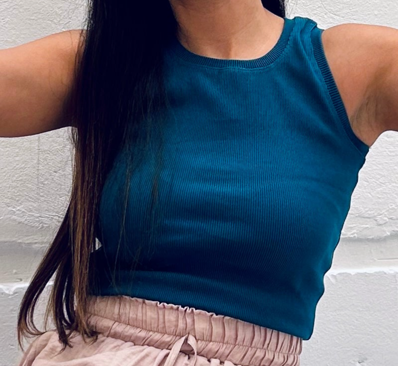 Blue Tank Top
