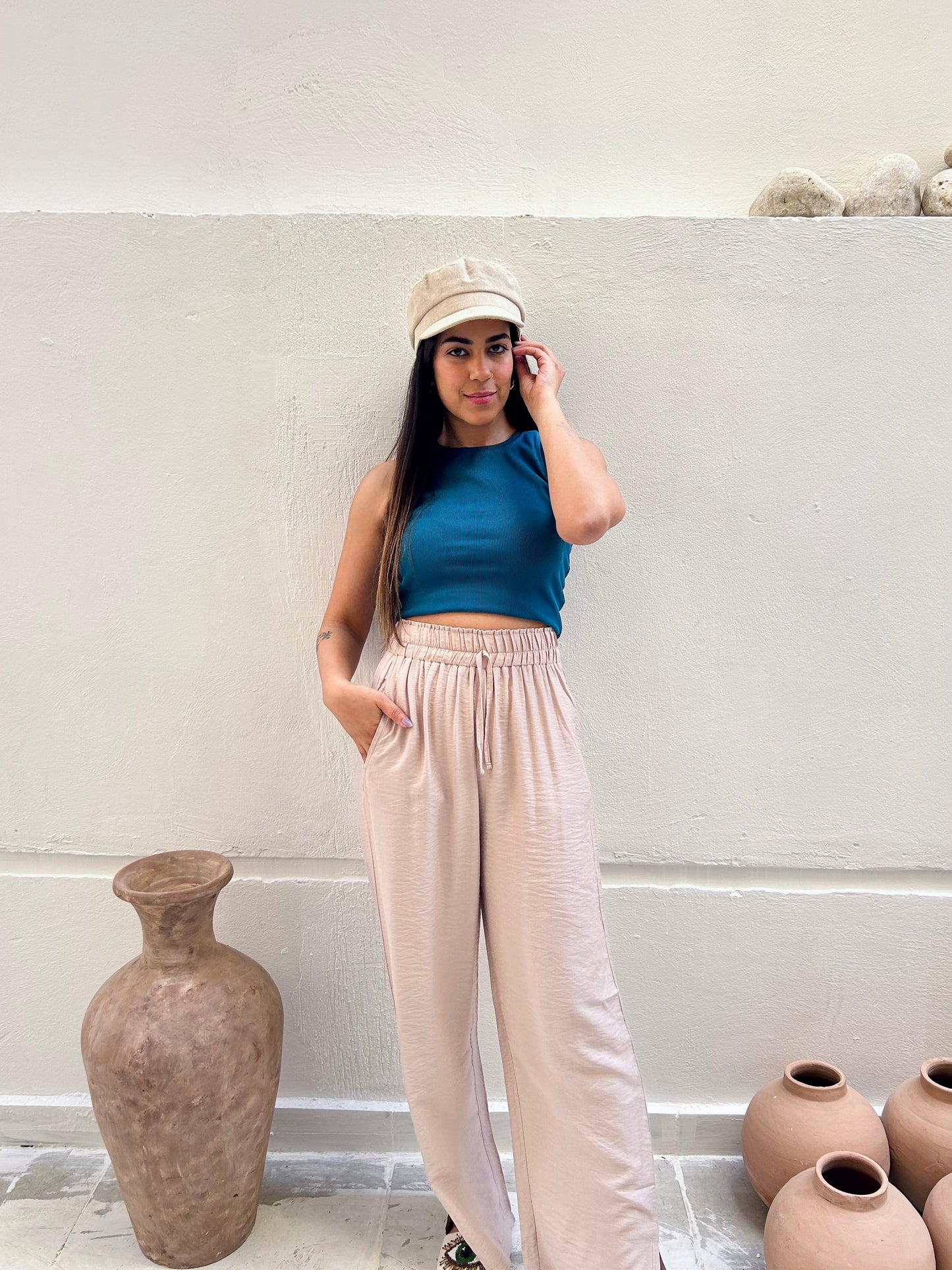 Basic Linen Pants Trio Bundle