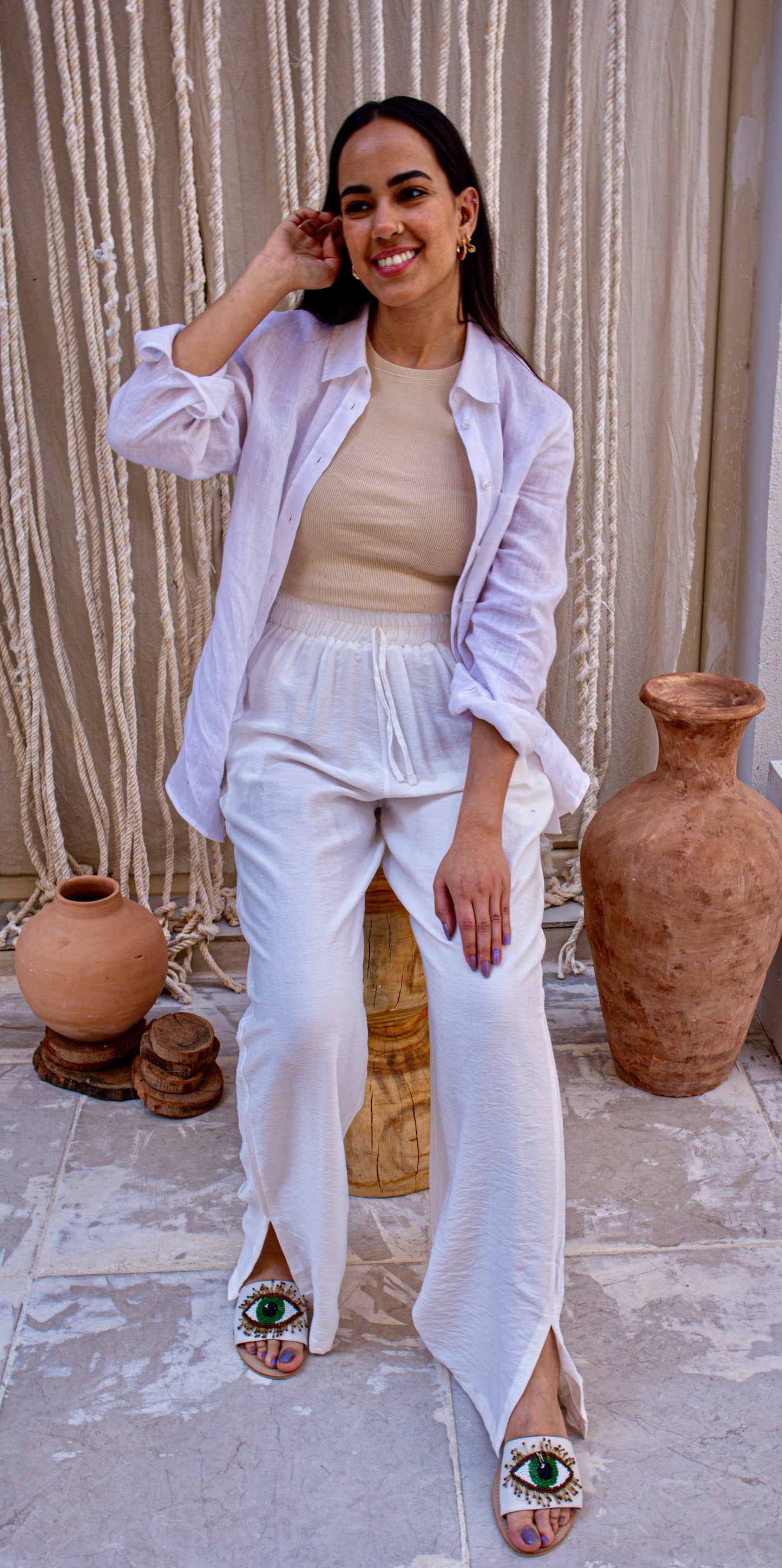 Camel Beige Tank Top