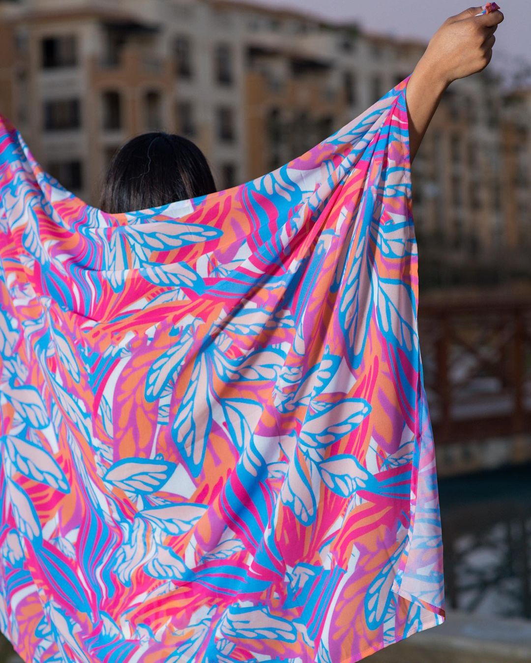 Colorful Canopy Cover Up