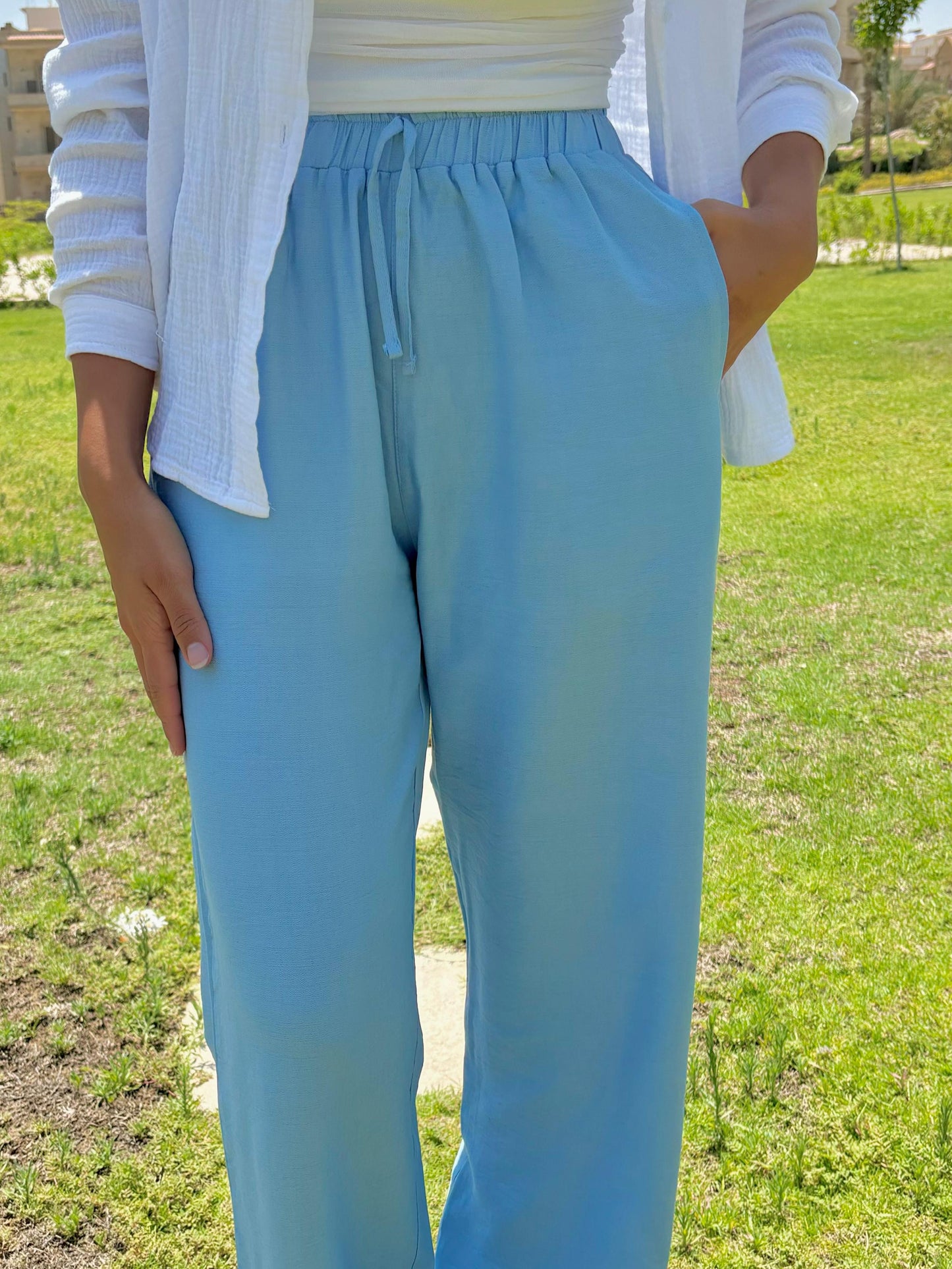 Summer Linen Pants Trio Bundle