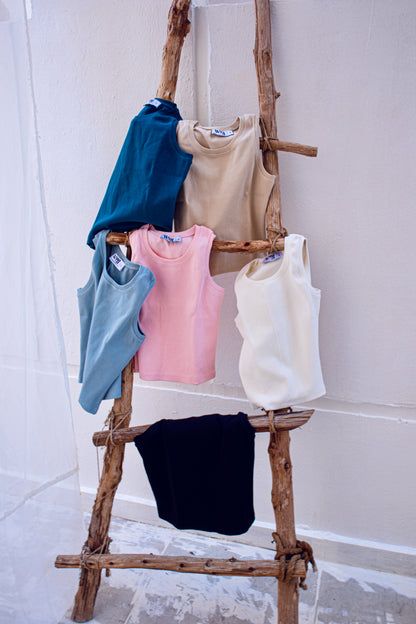 Camel Beige Tank Top