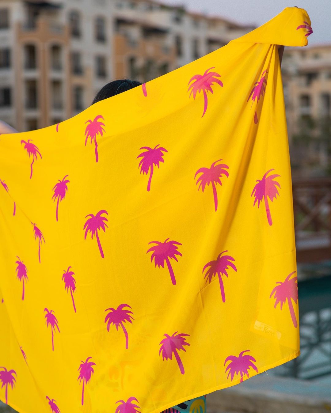 Sunny Palms Cover Up